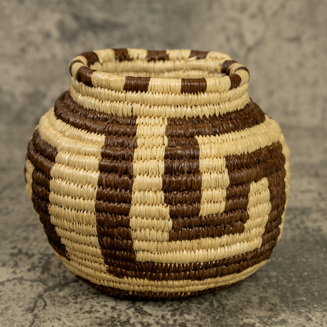 Coil Design Hand Woven Rainforest Basket