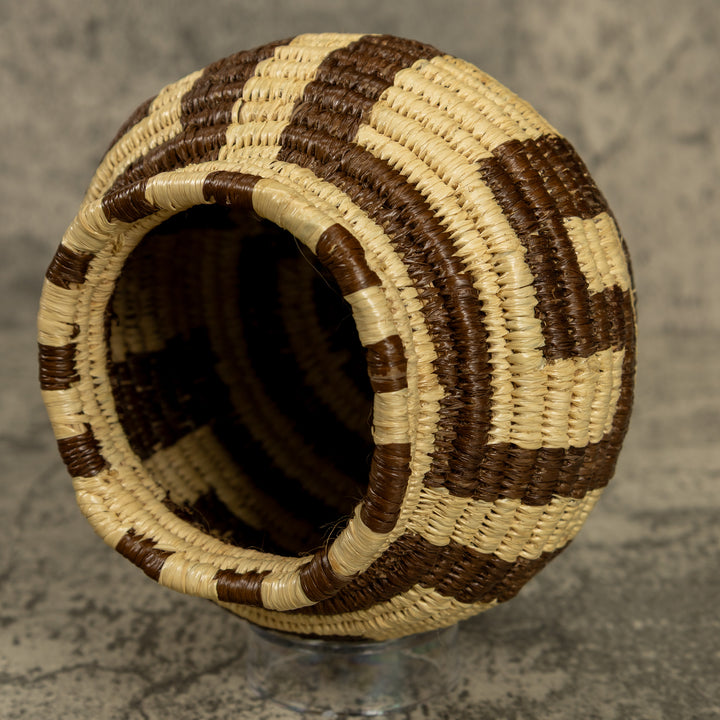 Coil Design Hand Woven Rainforest Basket