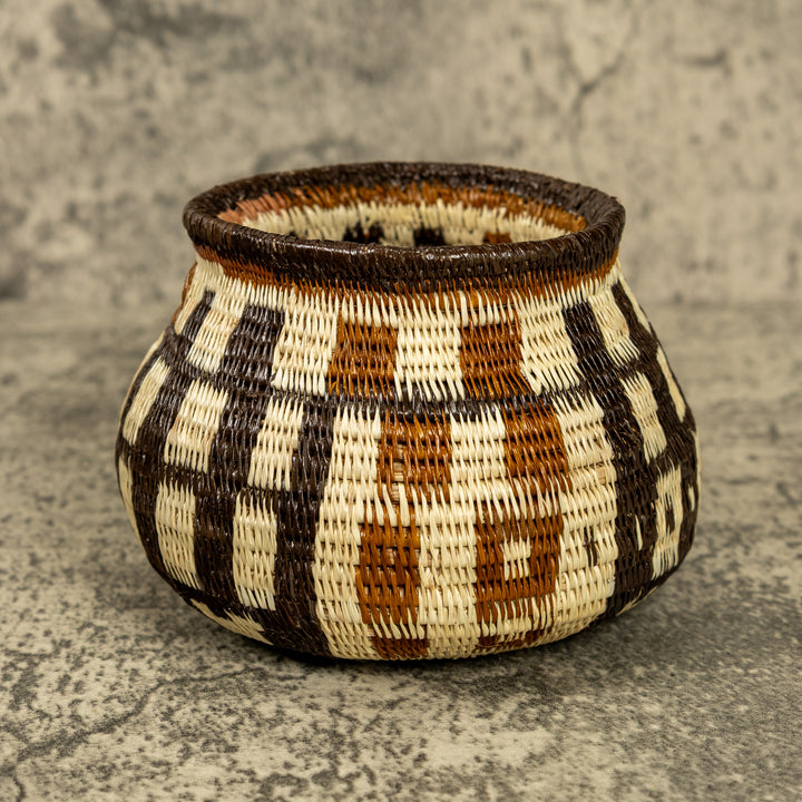 Picket Fence Hand Woven Rainforest Basket