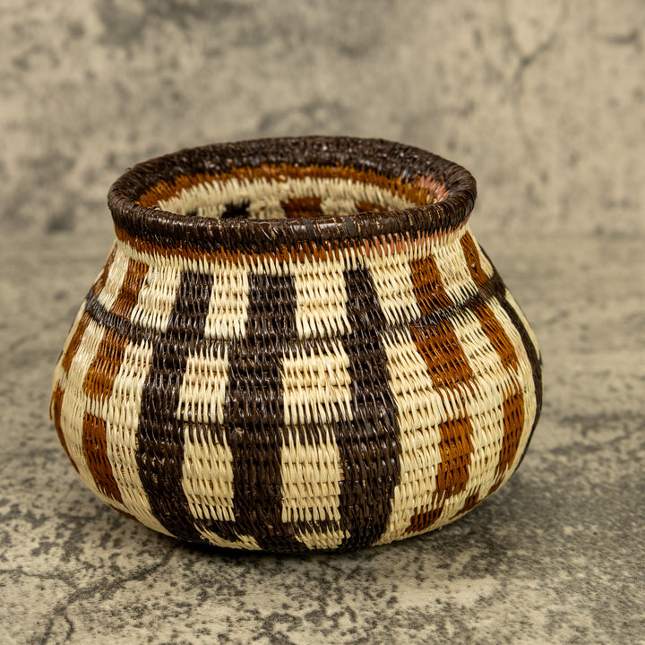Picket Fence Hand Woven Rainforest Basket