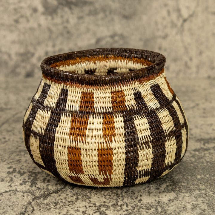 Picket Fence Hand Woven Rainforest Basket