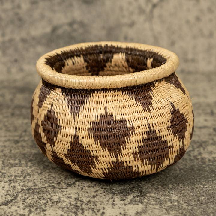 Raindrop Hand Woven Rainforest Basket