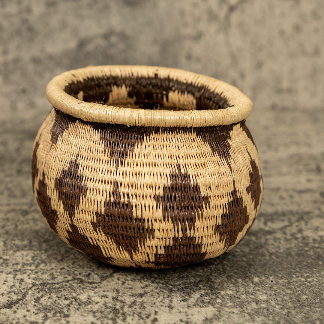 Raindrop Hand Woven Rainforest Basket