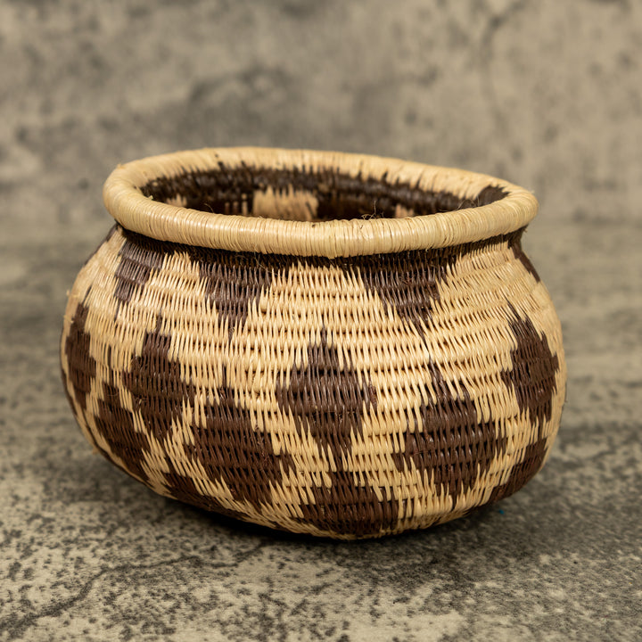 Raindrop Hand Woven Rainforest Basket