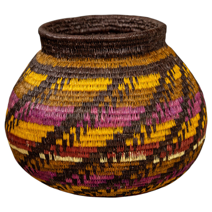 Fine Design Hand Woven Rainforest Basket