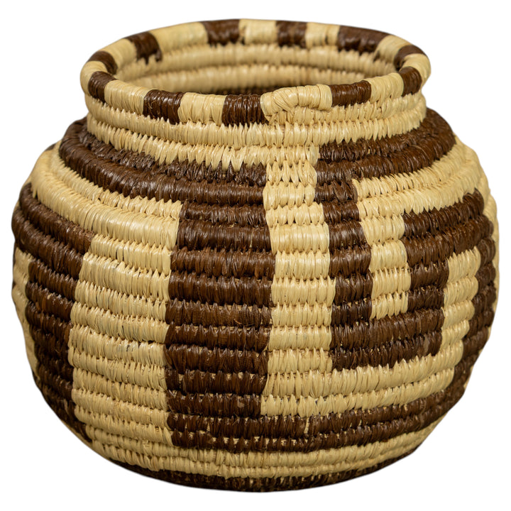 Coil Design Hand Woven Rainforest Basket