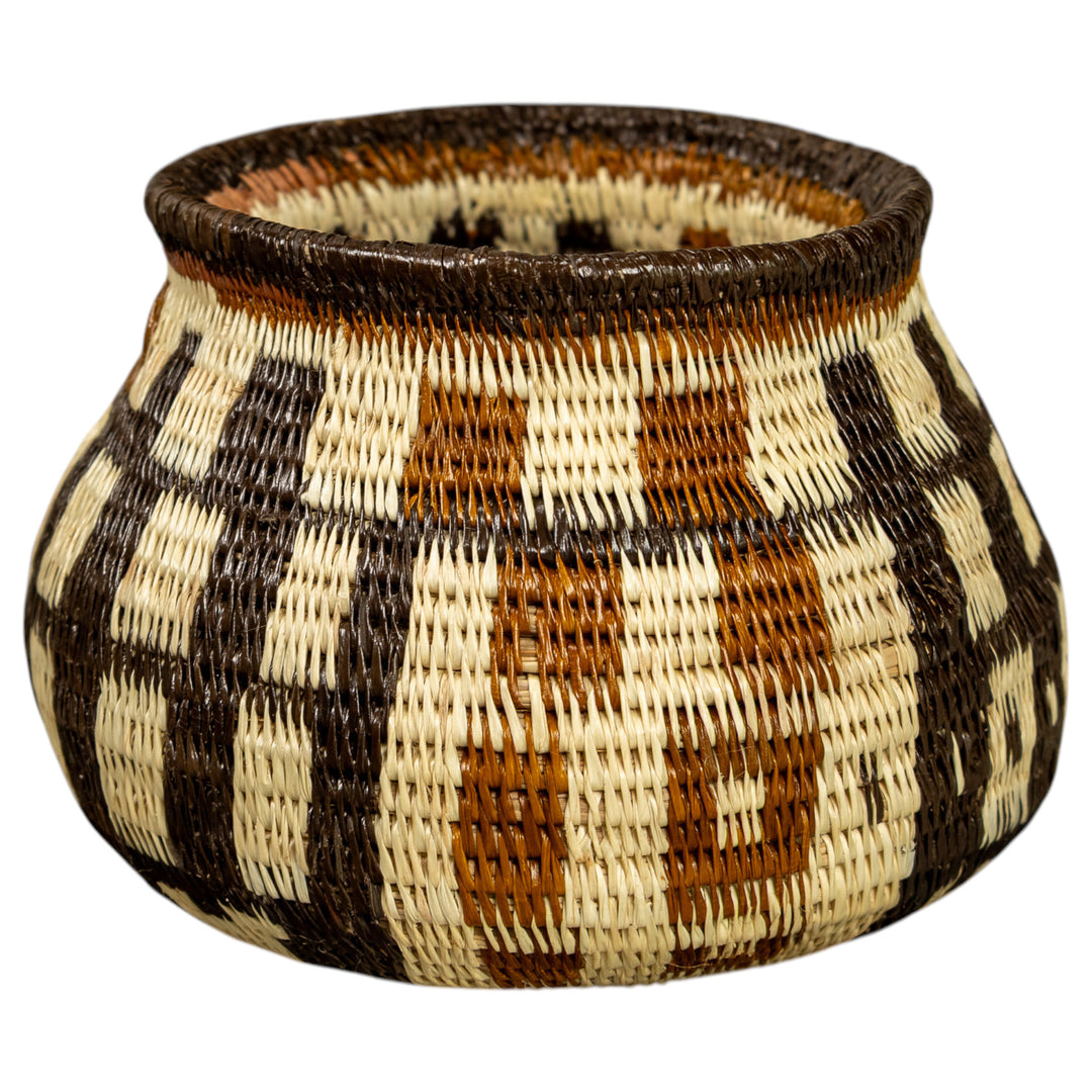 Picket Fence Hand Woven Rainforest Basket