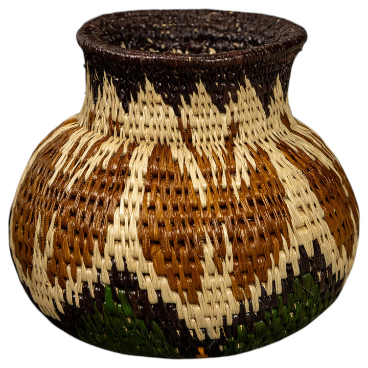 Butterfly Hand Woven Rainforest Basket
