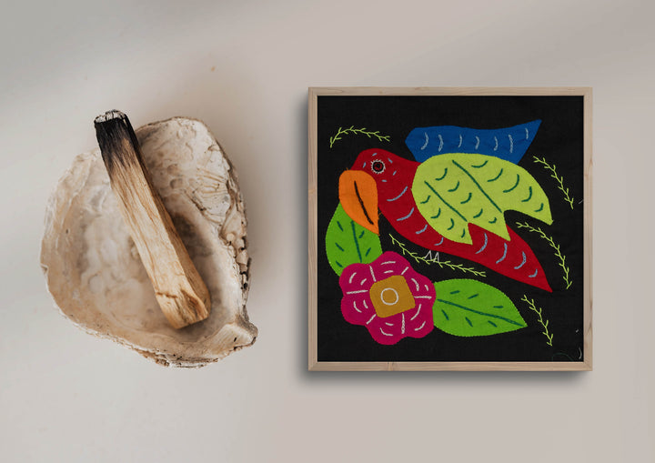 Multi-Color Parrot Bird Red And Green Molita