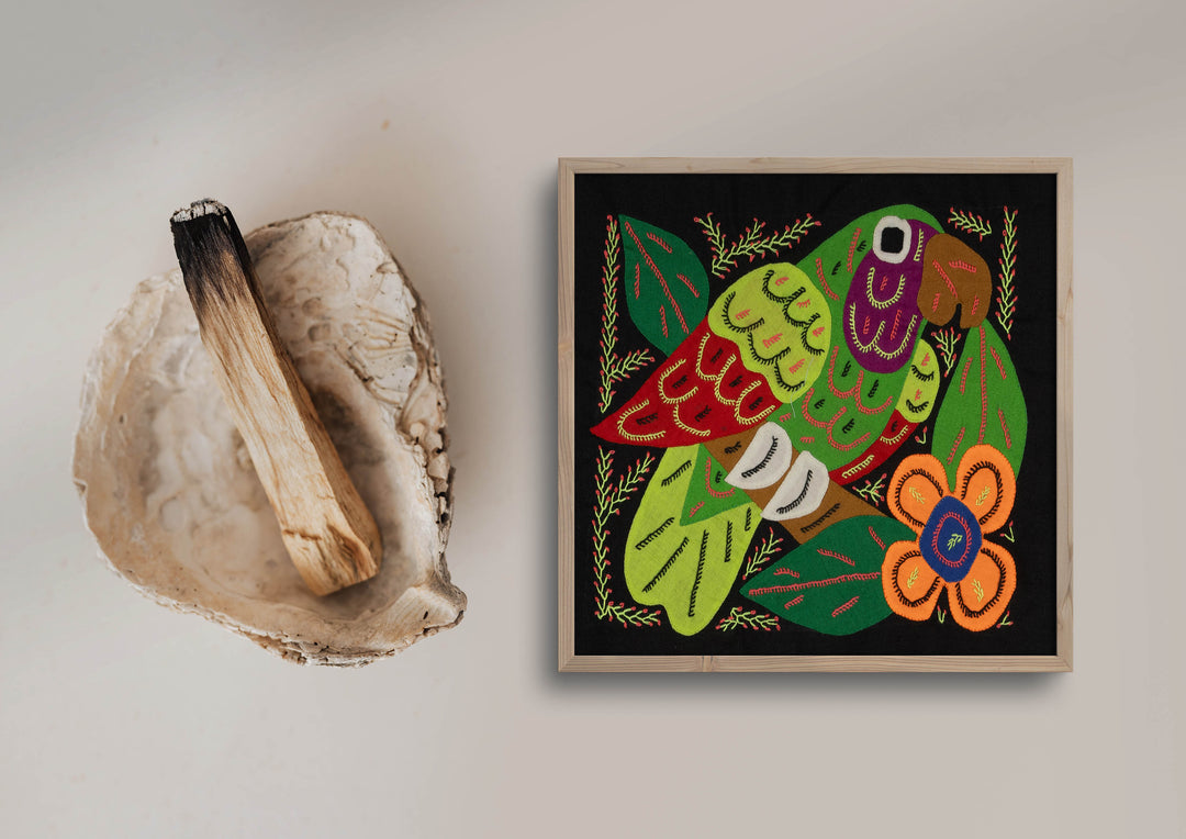 Multi-Color Parrot Bird Red And Green Molita