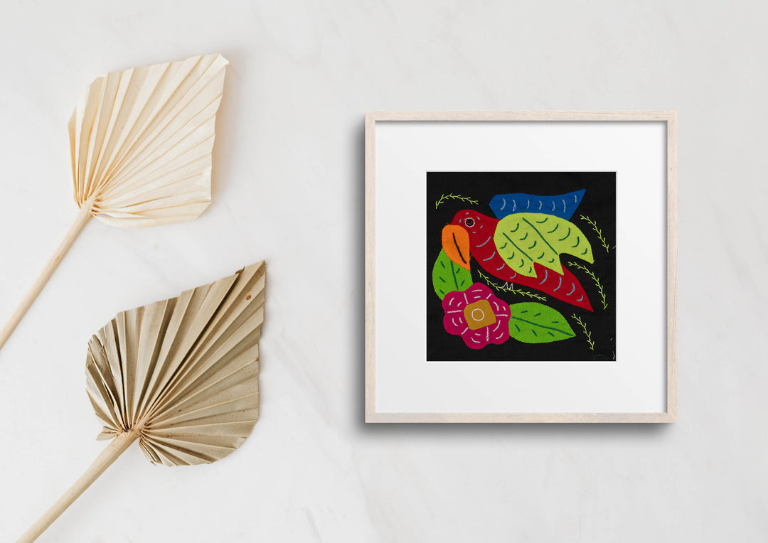 Multi-Color Parrot Bird Red And Green Molita