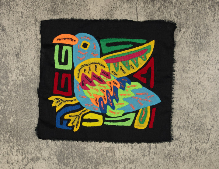 Multi-Color Parrot Bird Blue And Yellow Molita