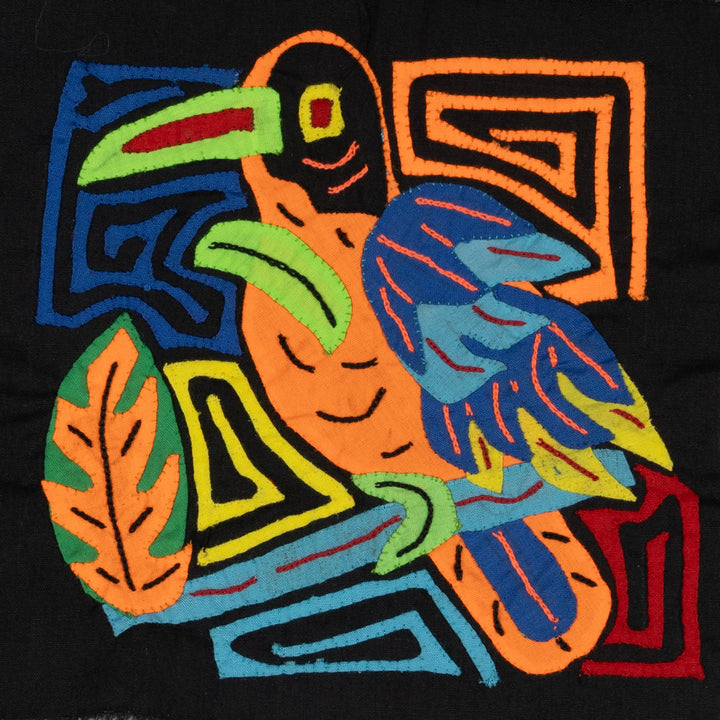 Multi-Color Parrot Bird Blue And Orange Molita