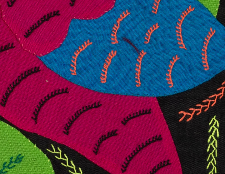 Multi-Color Parrot Bird Blue And Red Molita