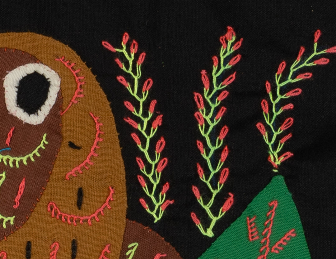 Multi-Color Parrot Bird Pink And Brown Molita