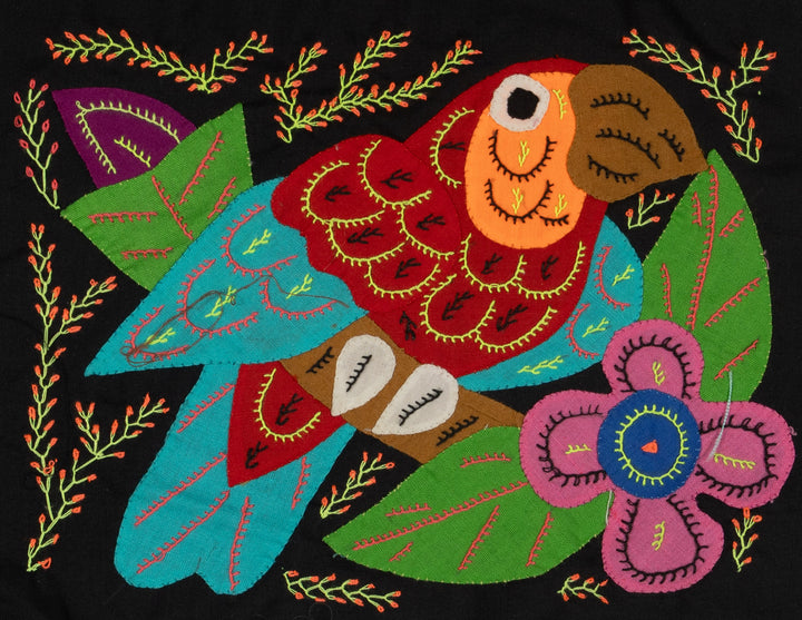 Multi-Color Parrot Bird Blue And Red Molita