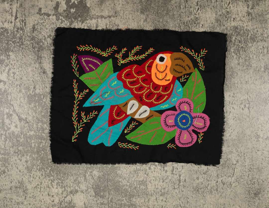 Multi-Color Parrot Bird Blue And Red Molita