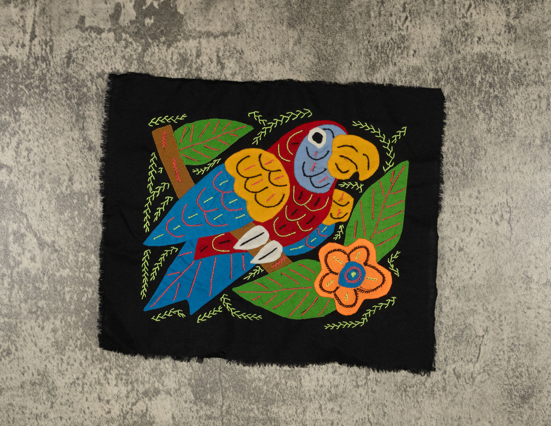 Multi-Color Parrot Bird Blue And Red Molita