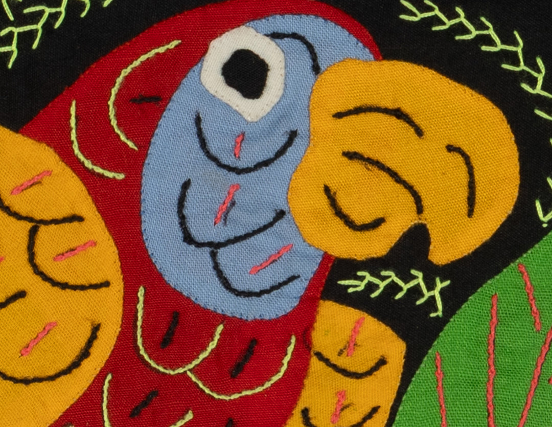 Multi-Color Parrot Bird Blue And Red Molita