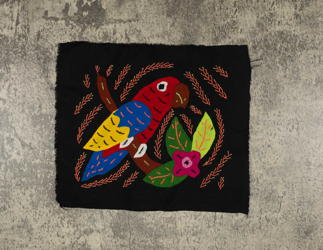 Multi-Color Parrot Bird Blue And Red Molita