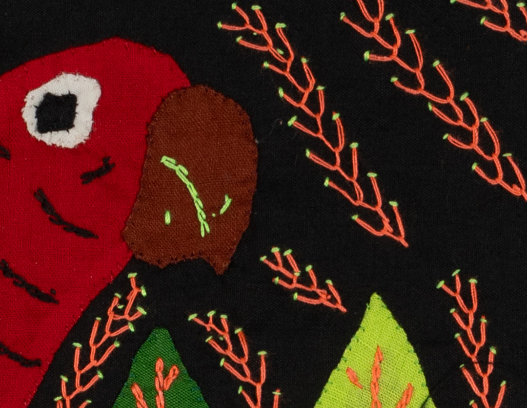 Multi-Color Parrot Bird Blue And Red Molita