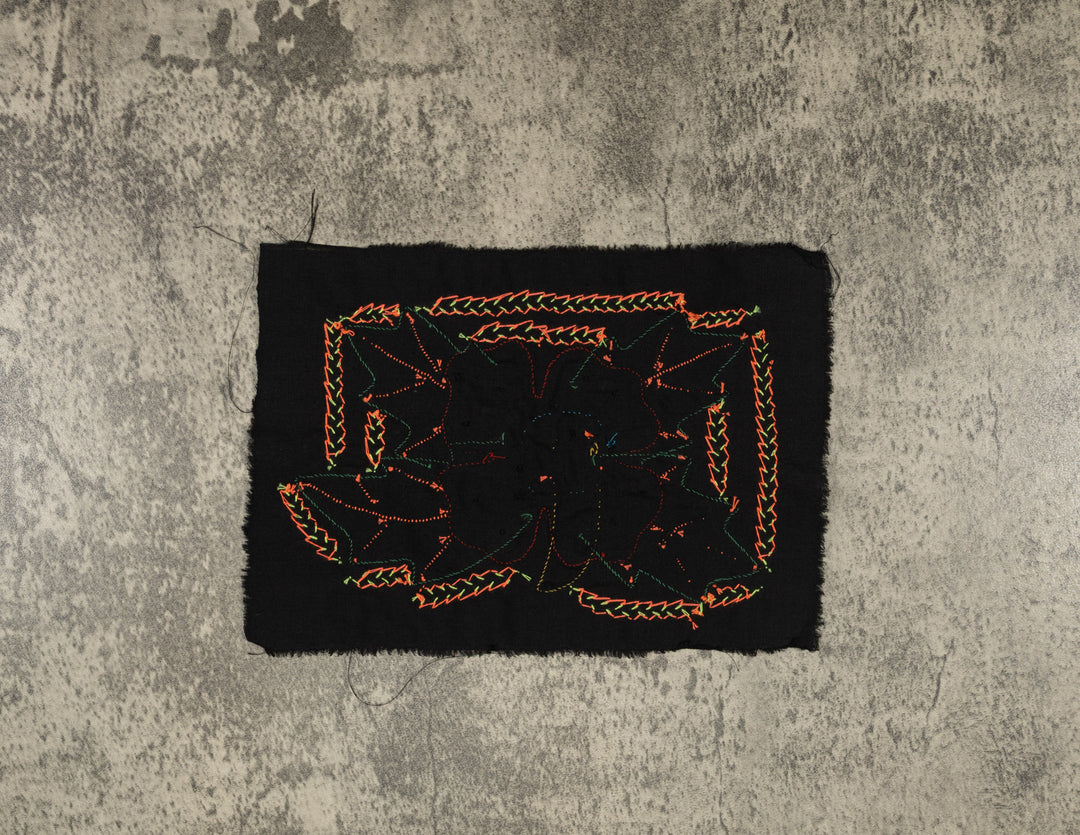 Multi-Color Flower Red And Green Molita