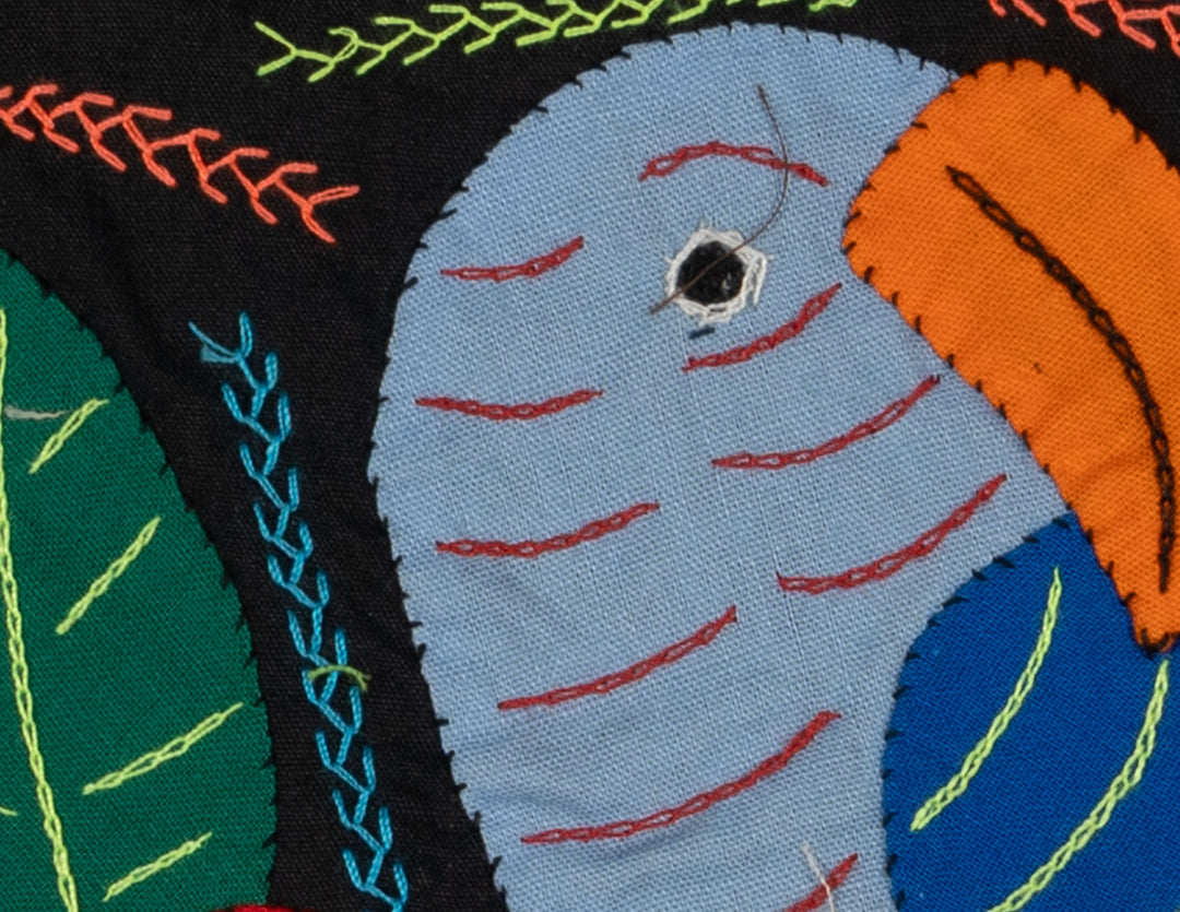 Multi-Color Parrot Bird Blue And Red Molita