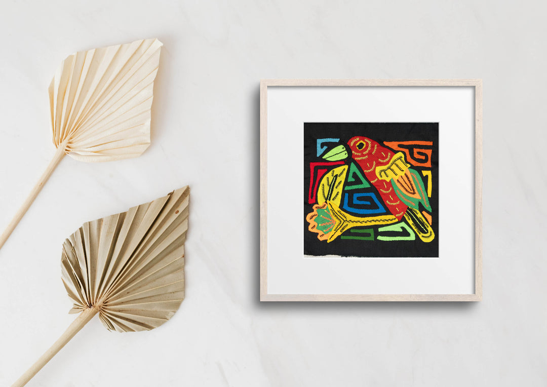Multicolor Red And Yellow Bird Molita