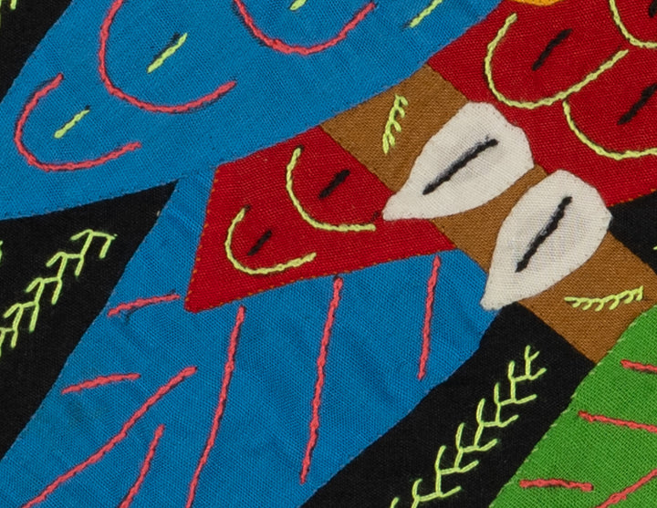 Multi-Color Parrot Bird Red And Blue Molita