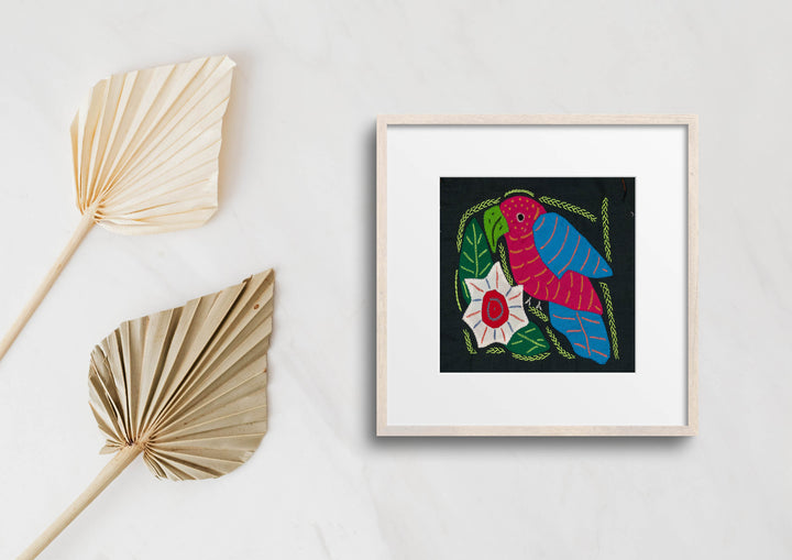 Multi-Color Parrot Bird Red And Blue Molita