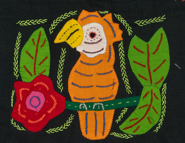 Multi-Color Parrot Bird Red And Orange Molita