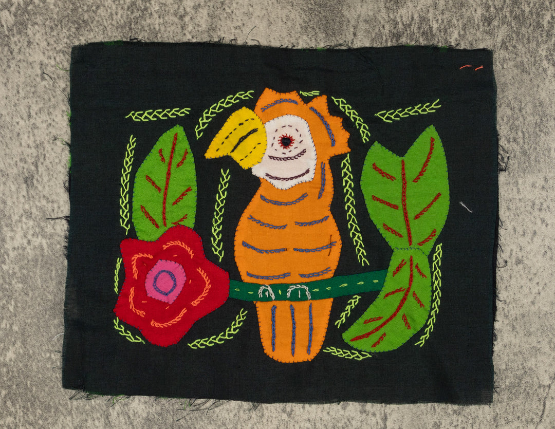 Multi-Color Parrot Bird Red And Orange Molita