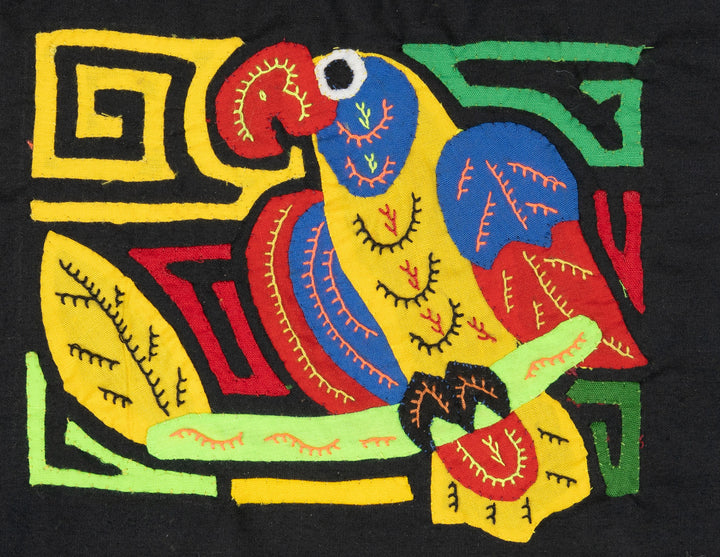 Yellow Blue And Red Bird Molita