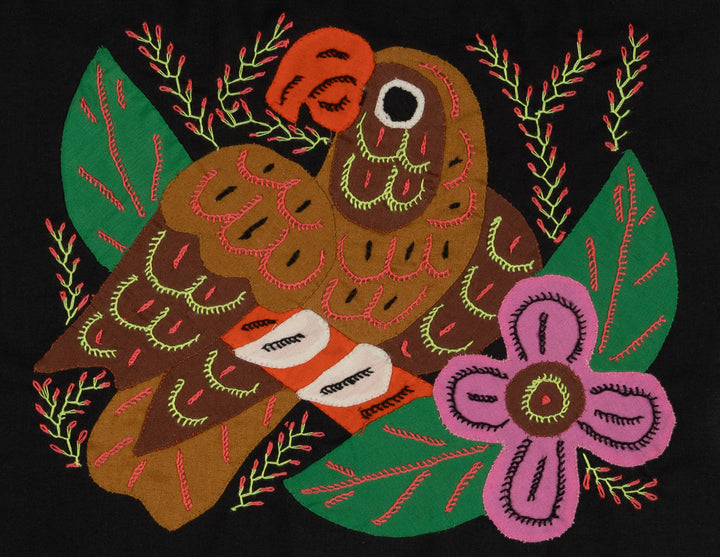 Multi-Color Parrot Bird Pink And Brown Molita