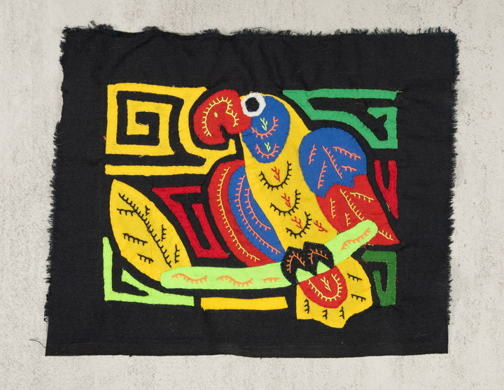 Yellow Blue And Red Bird Molita