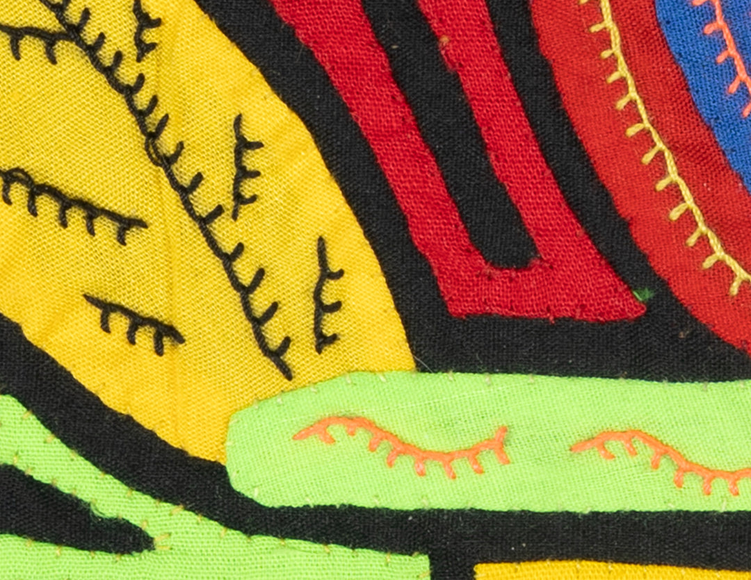 Yellow Blue And Red Bird Molita