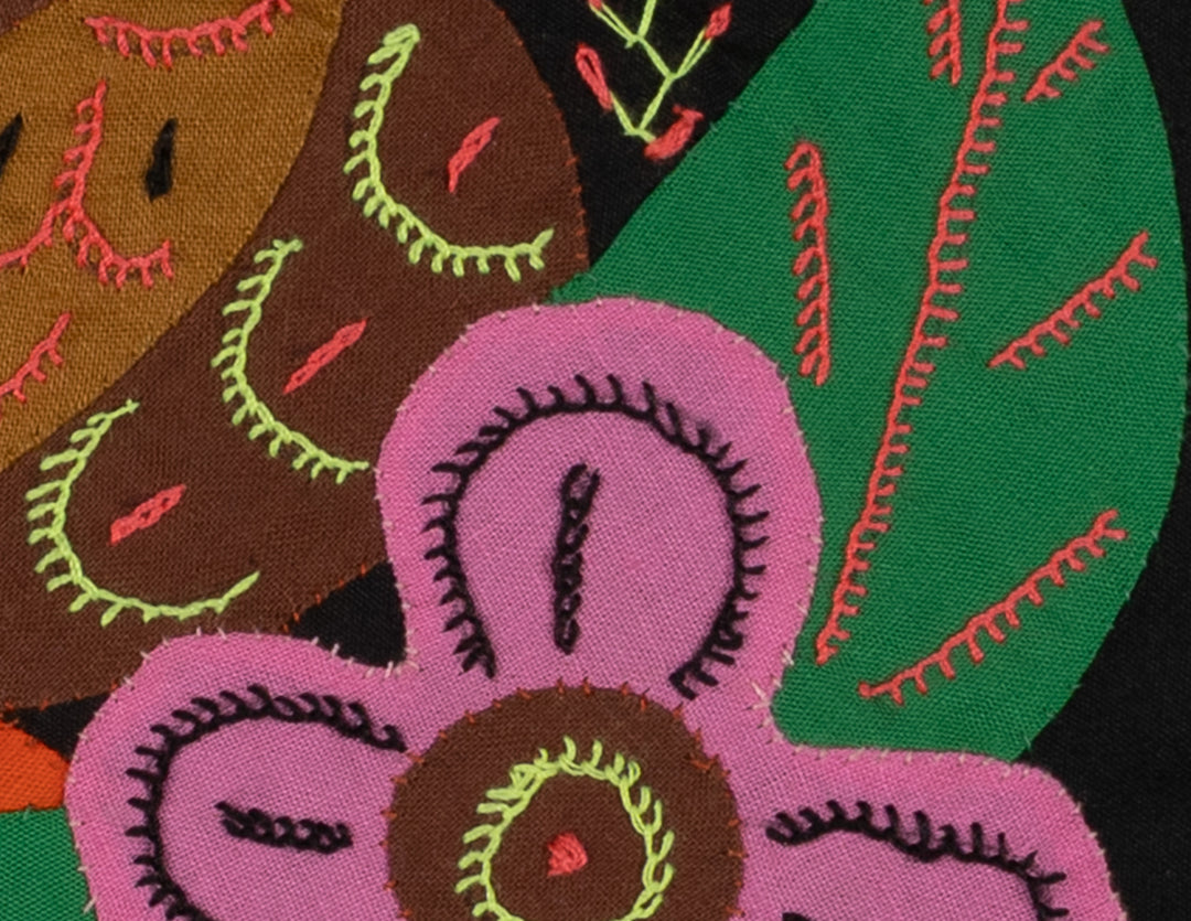 Multi-Color Parrot Bird Pink And Brown Molita