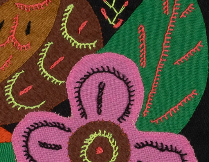 Multi-Color Parrot Bird Pink And Brown Molita