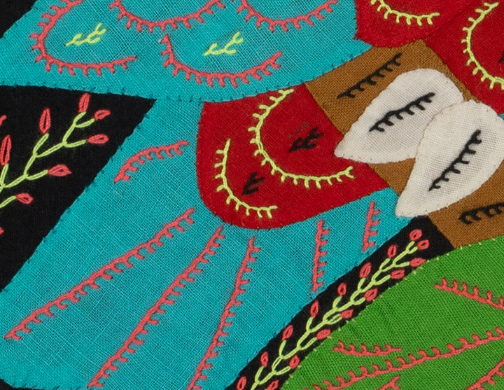 Multi-Color Parrot Bird Blue And Red Molita