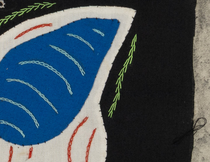 Multi-Color Butterfly Orange And Blue Molita