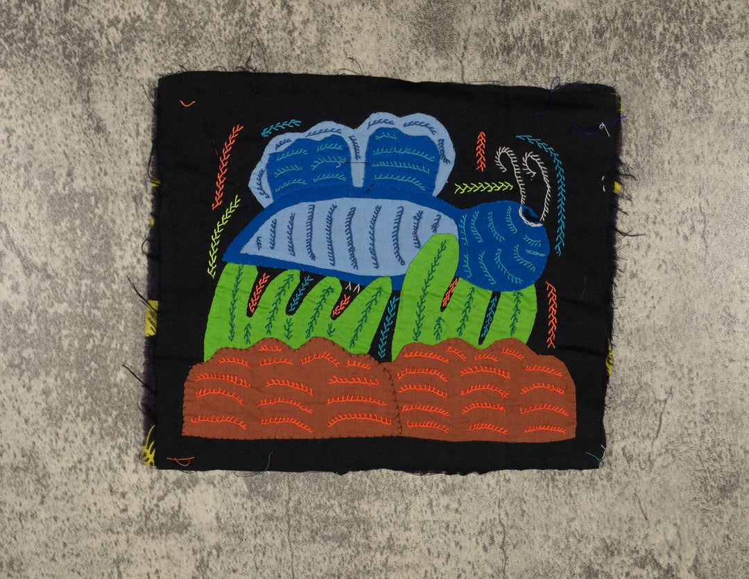 Multi-Color Butterfly Blue And Green Molita