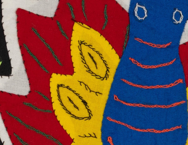 Multi-Color Butterfly Red Yellow And Blue Molita