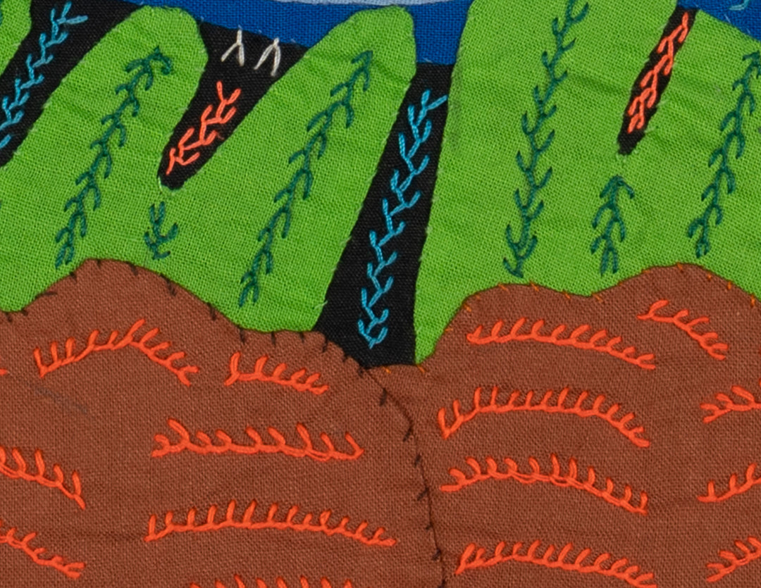 Multi-Color Butterfly Blue And Green Molita