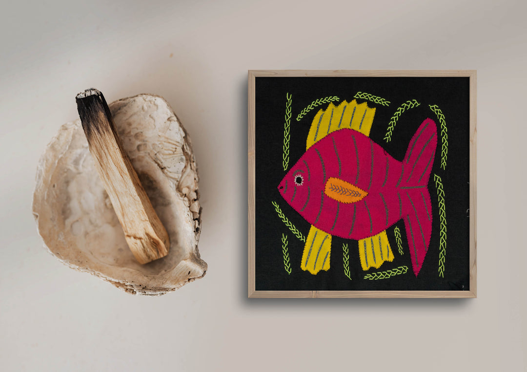 Multi-Color Ocean Fish Yellow And Red Molita