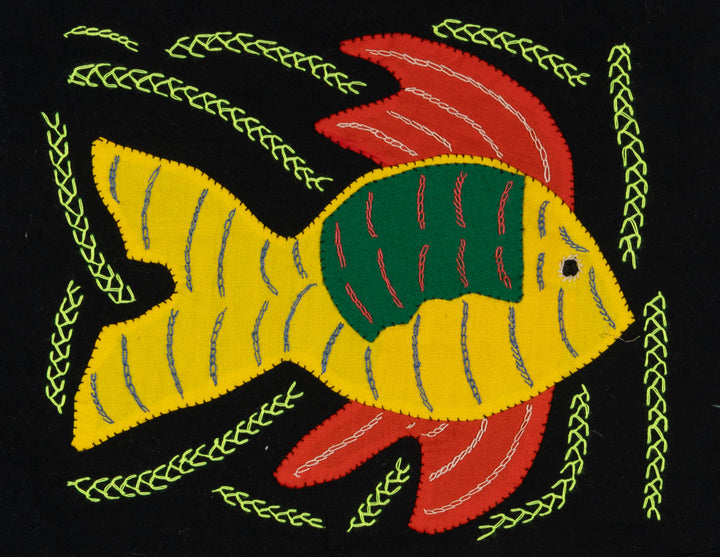 Multi-Color Ocean Fish Yellow And Red Molita