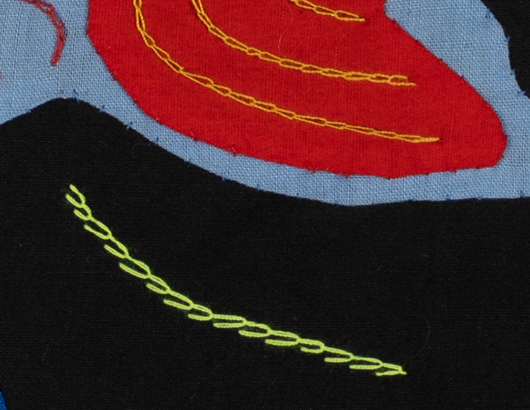 Multi-Color Ocean Fish Blue And Red Molita