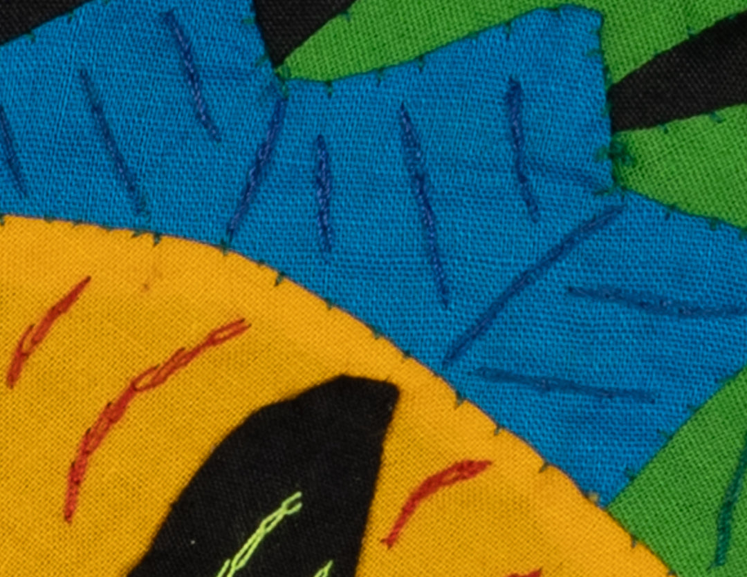 Multi-Color Ocean Fish Yellow And Blue Molita