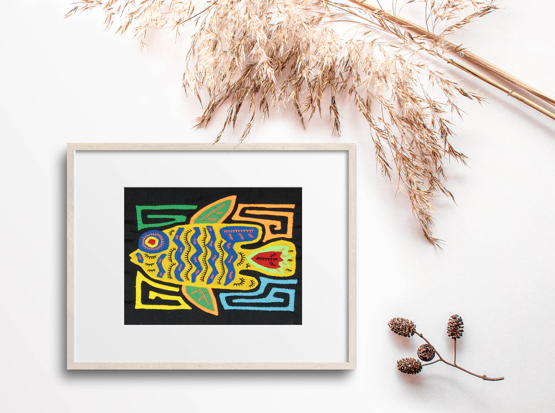 Yellow And Blue Fantasy Fish Molita