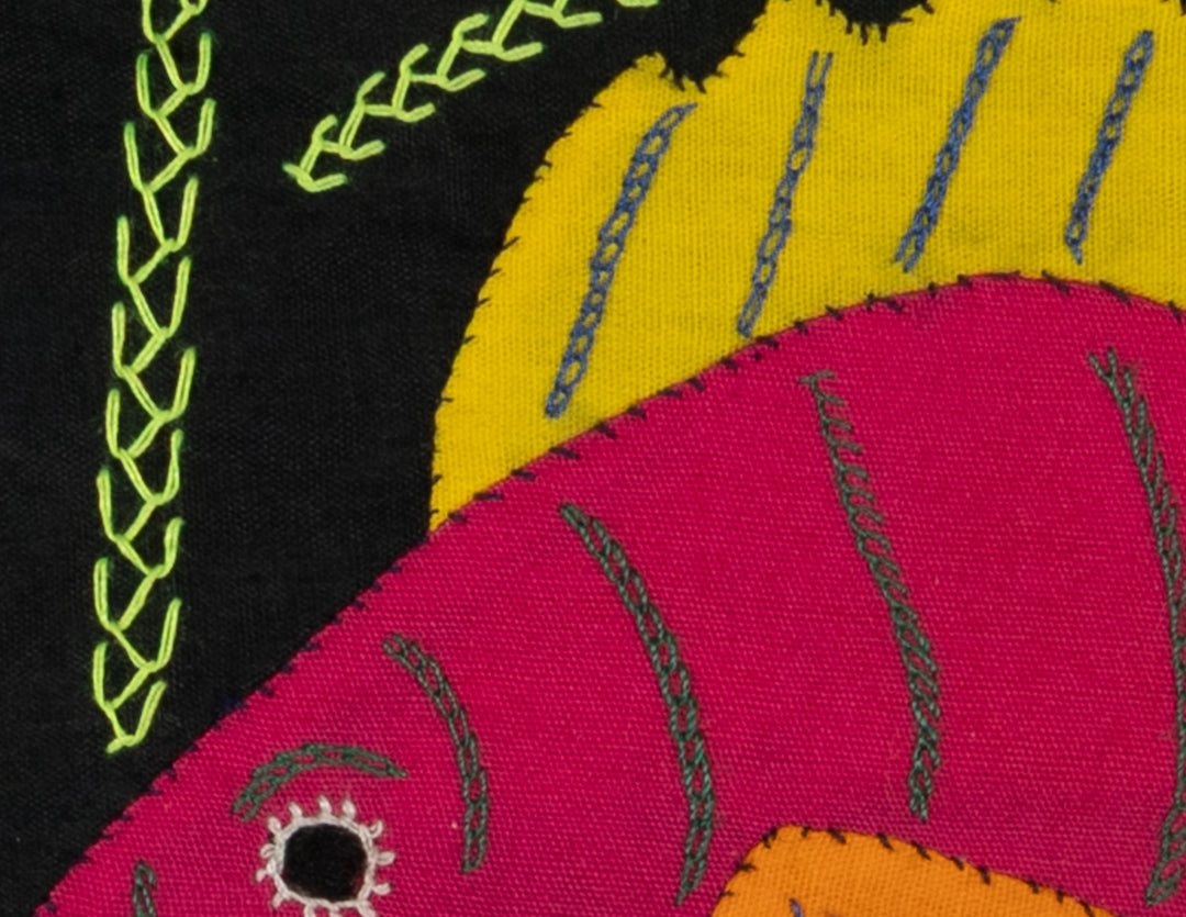 Multi-Color Ocean Fish Yellow And Red Molita