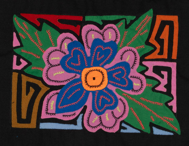 Multi-Color Floral Flower Pink And Blue Molita